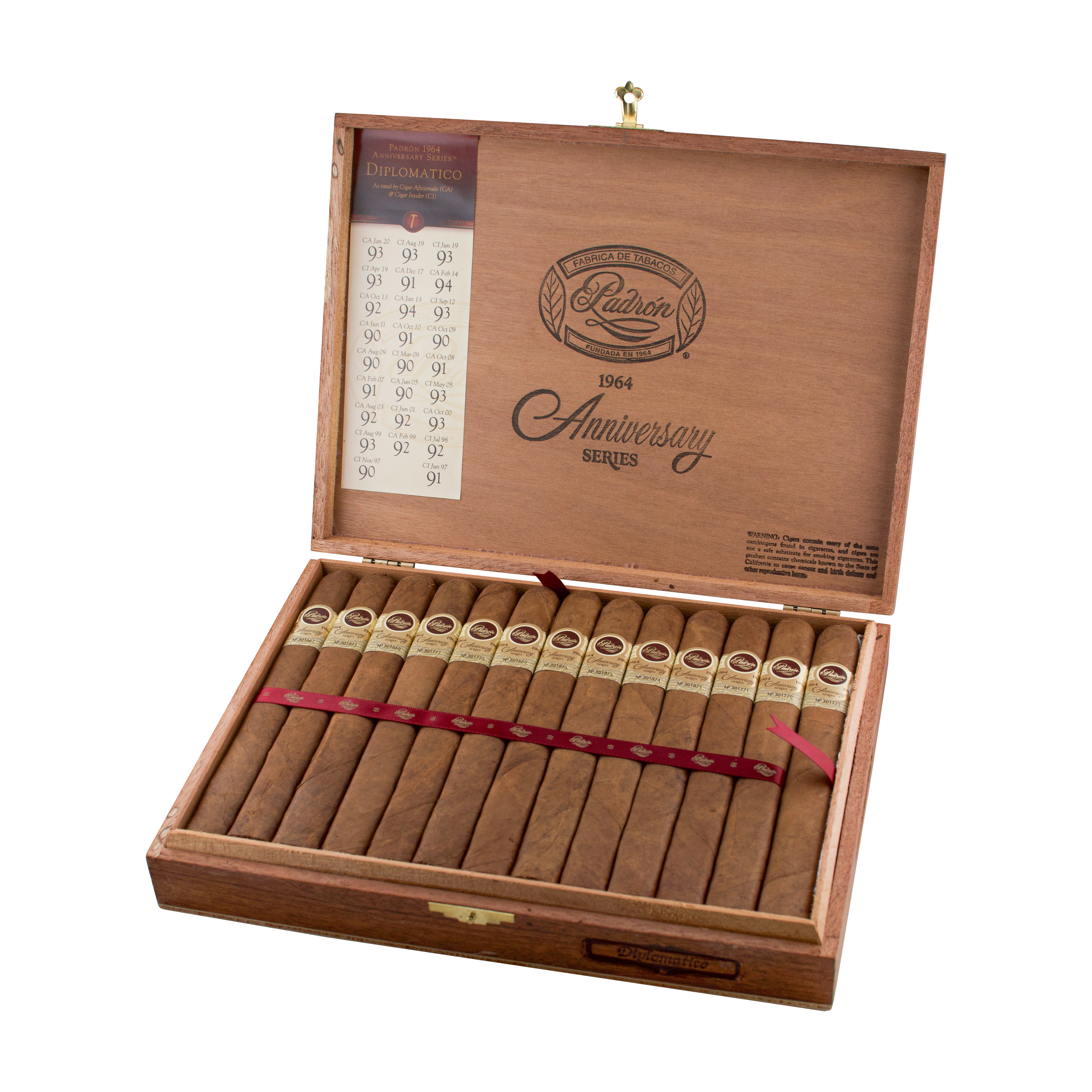 Padron 1964 Anniversary Diplomatico Natural Churchill Cigar - Box